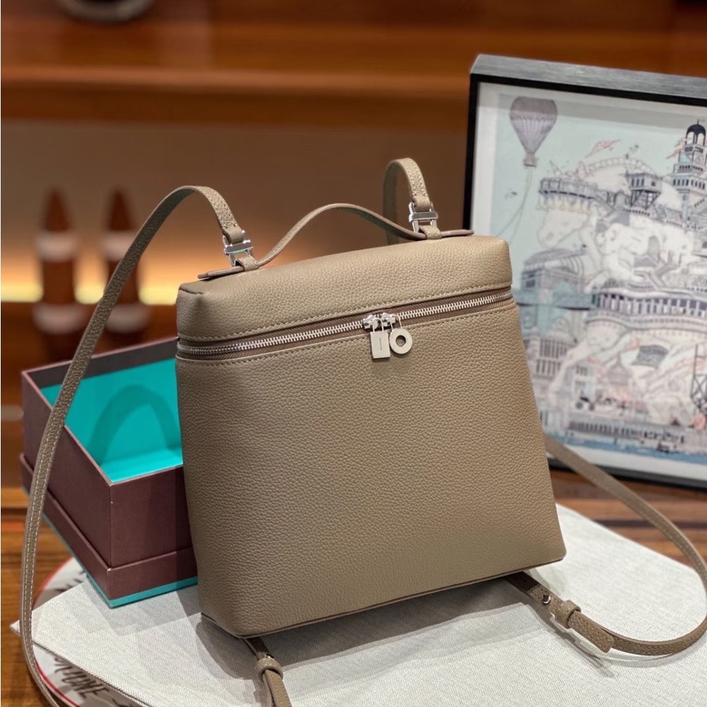 Loro Piana Tan Shoulder Bag